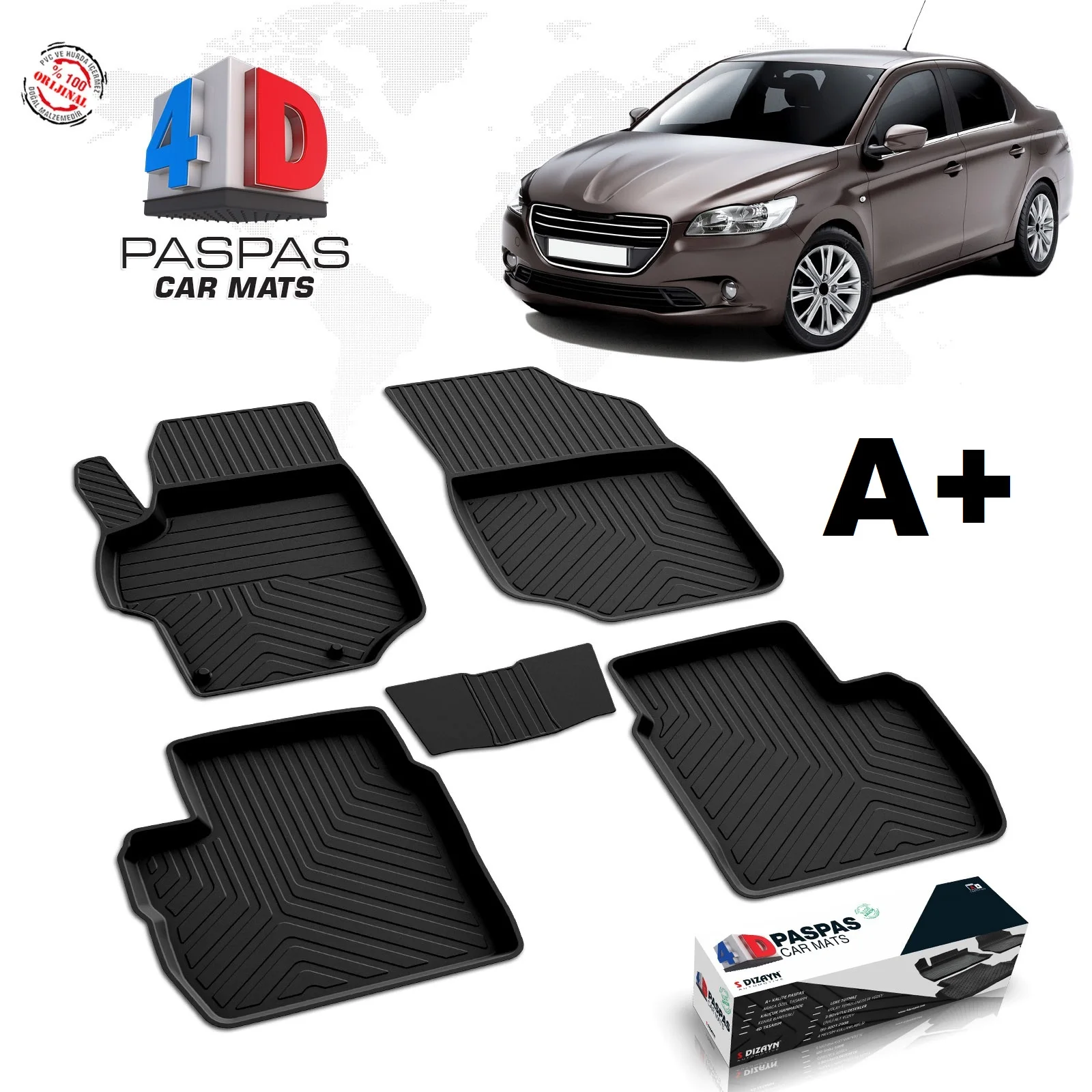 Автомобильный резиновый коврик для PEUGEOT 301, 2013, 2014, 2016, 2017, 2018, 2019, 2020, 2021
Автомобильный резиновый коврик для PEUGEOT 301, 2013, 2014, 2016, 2017, 2018, 2019, 2020, 2021