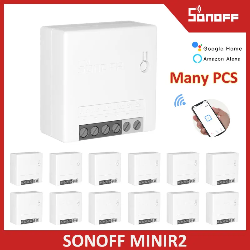 1/30 штук Sonoff мини R2 умный дом сделай сам eWeLink дистанционного светильник