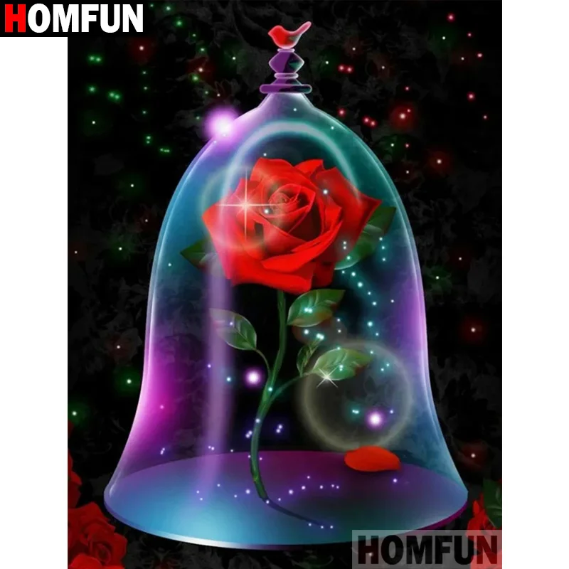 HOMFUN искусство 5D «сделай сам», алмазная живопись «цветок, роза, колокольчик», алмазная живопись, вышивка крестиком 3D Стразы, украшение для вы...
HOMFUN искусство 5D «сделай сам», алмазная живопись «цветок, роза, колокольчик», алмазная живопись, вышивка крестиком 3D Стразы, украшение для вы...