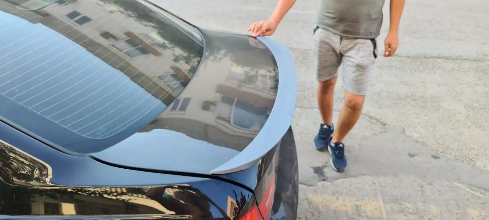 M4 style Spoiler wing for BMW 3 Series trunk lid E90 M4 2006 ‑ 2012 M4 style Spoiler wing FOR BMW 3 series trunk lid
M4 style Spoiler wing for BMW 3 Series trunk lid E90 M4 2006 ‑ 2012 M4 style Spoiler wing FOR BMW 3 series trunk lid