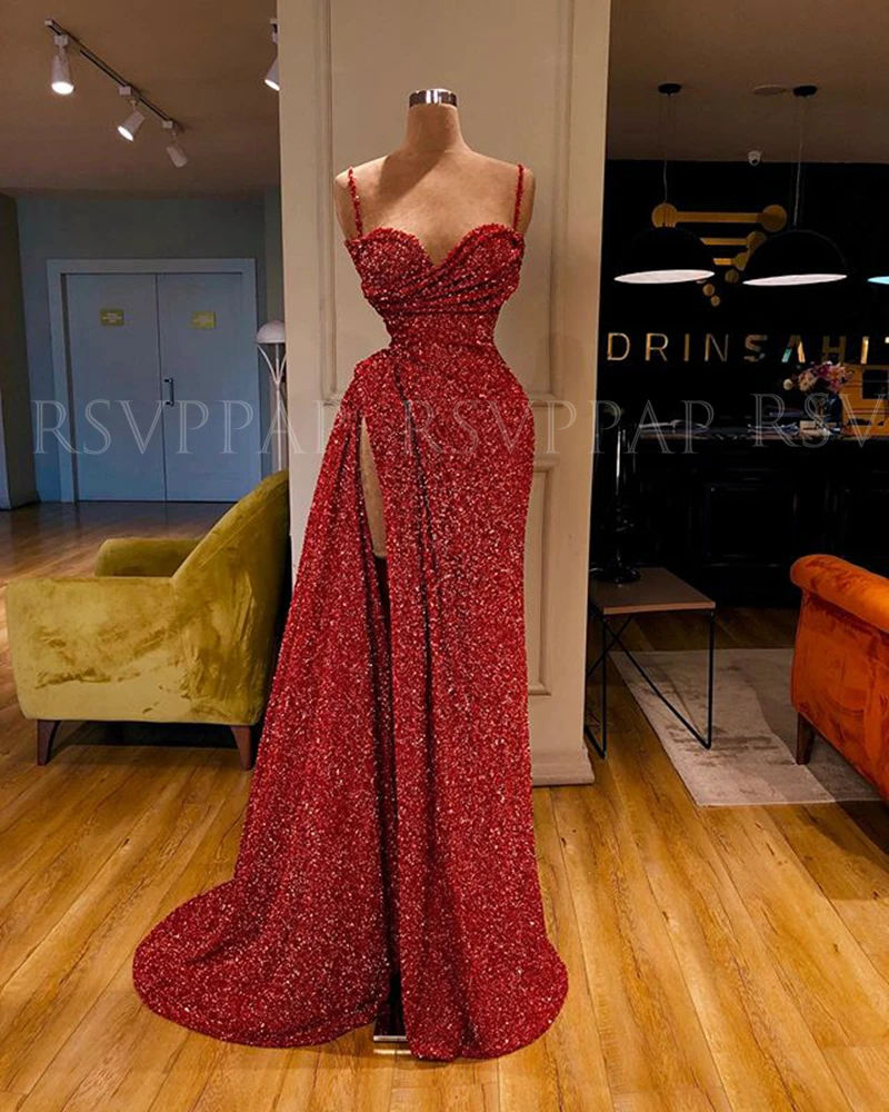 Long Evening Dresses 2020 Real Sample Sweetheart Dubai Arabic Style Sequin Burgundy Women Formal Evening Gowns
Long Evening Dresses 2020 Real Sample Sweetheart Dubai Arabic Style Sequin Burgundy Women Formal Evening Gowns