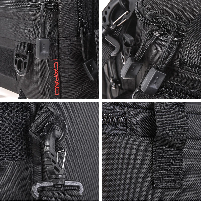 Multifunctional Fishing Tackle Bags Single Shoulder Crossbody Bag Waist Pack Fish Lures Gear Utility Storage Fishing Bag
Multifunctional Fishing Tackle Bags Single Shoulder Crossbody Bag Waist Pack Fish Lures Gear Utility Storage Fishing Bag