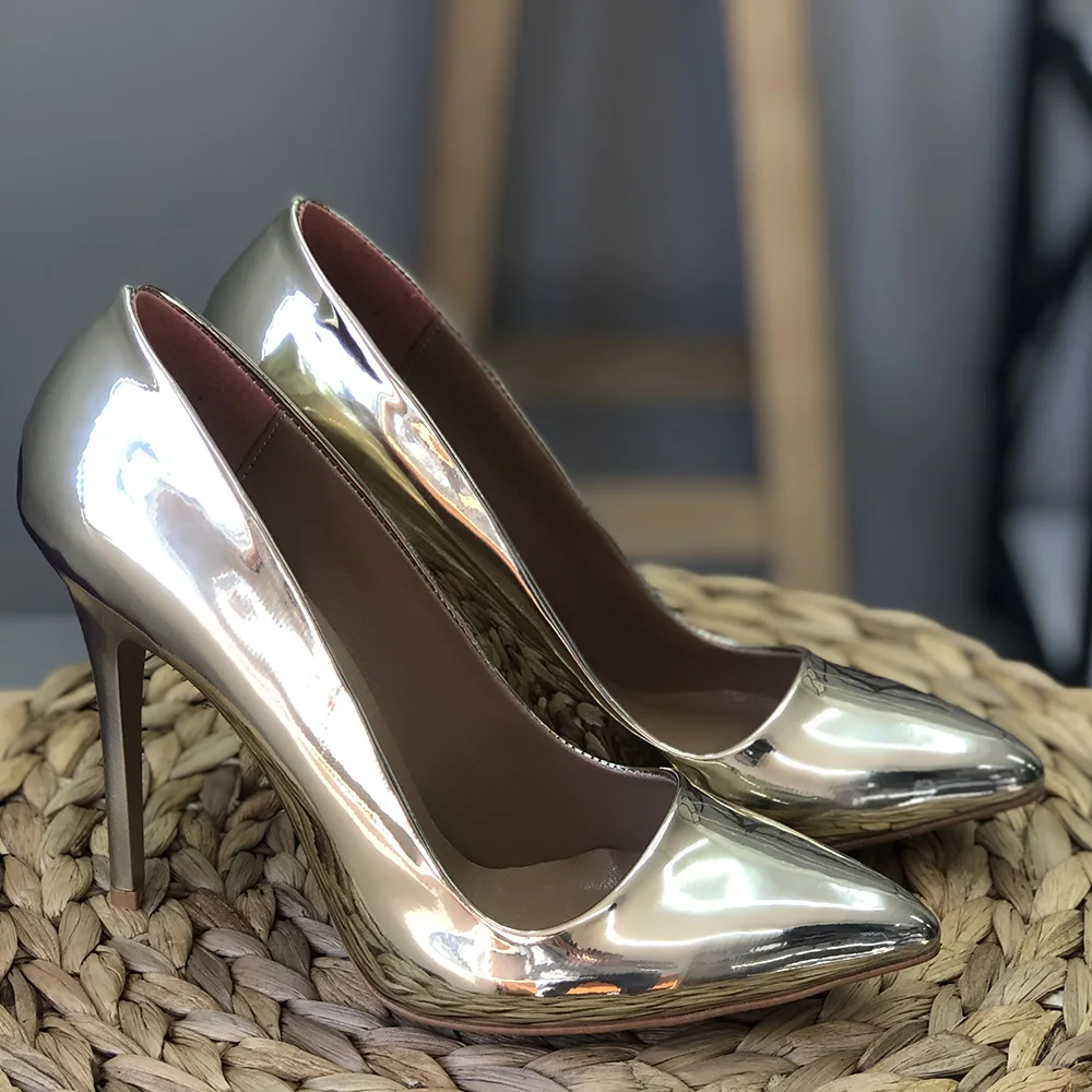 Women Shoes 2021 Mirror Stiletto Wedding Prom Night Elegant Casual New Fashion Pointed Toe Thin Heel 10 Cm Height
Women Shoes 2021 Mirror Stiletto Wedding Prom Night Elegant Casual New Fashion Pointed Toe Thin Heel 10 Cm Height