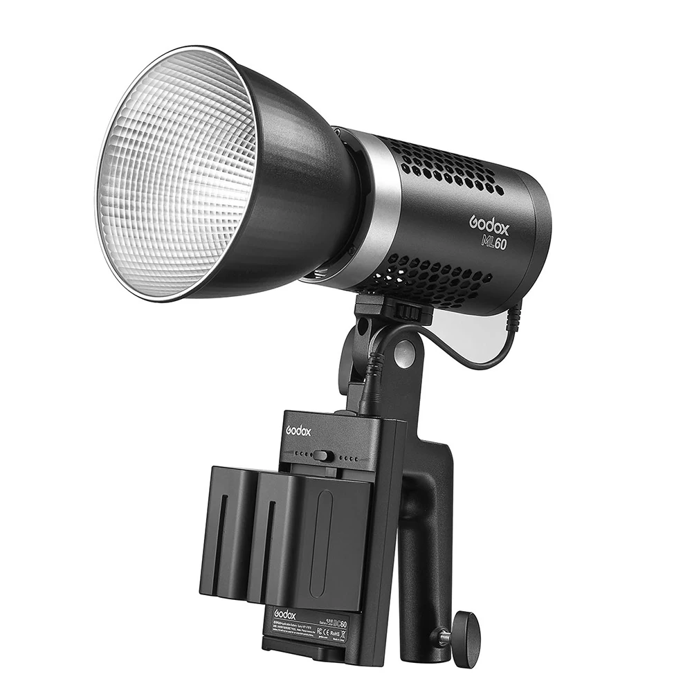 Godox ML60 60W светодиодный видео светильник беззвучный режим Портативный Яркость регулировки Поддержка литий-ионный аккумулятор с питанием от ...
Godox ML60 60W светодиодный видео светильник беззвучный режим Портативный Яркость регулировки Поддержка литий-ионный аккумулятор с питанием от ...