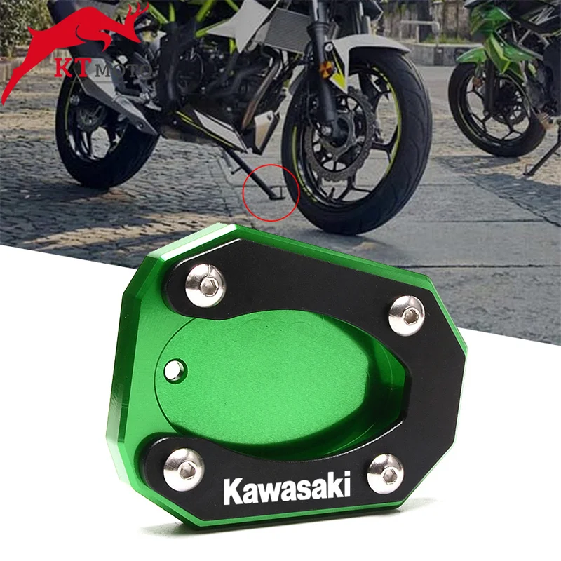 For Kawasaki Z125 NINJIA125 NINJA ZX-25R 2019-2022 Motorcycle CNC Kickstand Foot Side Stand Extension Pad Support Plate
For Kawasaki Z125 NINJIA125 NINJA ZX-25R 2019-2022 Motorcycle CNC Kickstand Foot Side Stand Extension Pad Support Plate