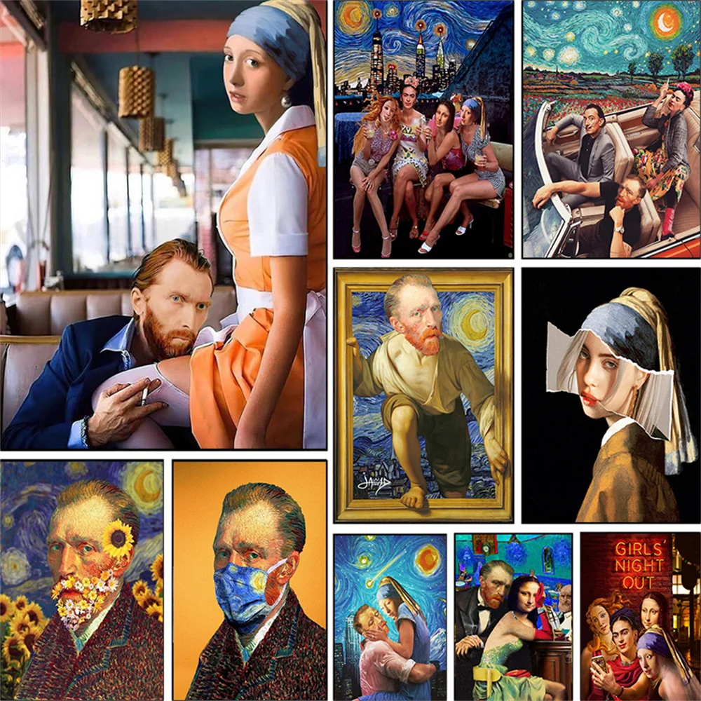 Wall Art Poster Waiter pearl girl Pictures HD Printed Canvas Funny Portrait Creativity Painting For Living Room Home Decoration
Wall Art Poster Waiter pearl girl Pictures HD Printed Canvas Funny Portrait Creativity Painting For Living Room Home Decoration