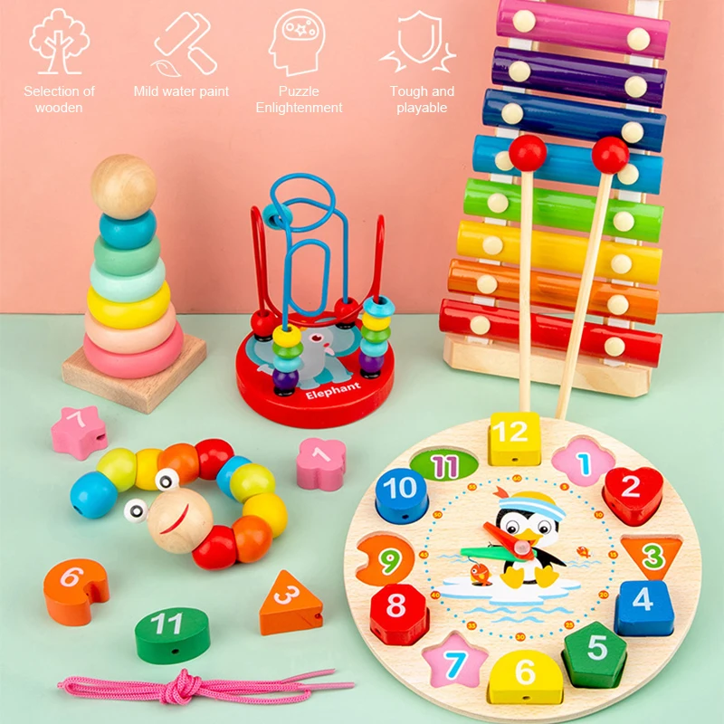 WEMMICKS детские деревянные строительные блоки, игрушки 3d, часы Threadig, Xlophone, обучающие игры, червь, популярные головоломки, игрушки, смешанные инс...
WEMMICKS детские деревянные строительные блоки, игрушки 3d, часы Threadig, Xlophone, обучающие игры, червь, популярные головоломки, игрушки, смешанные инс...