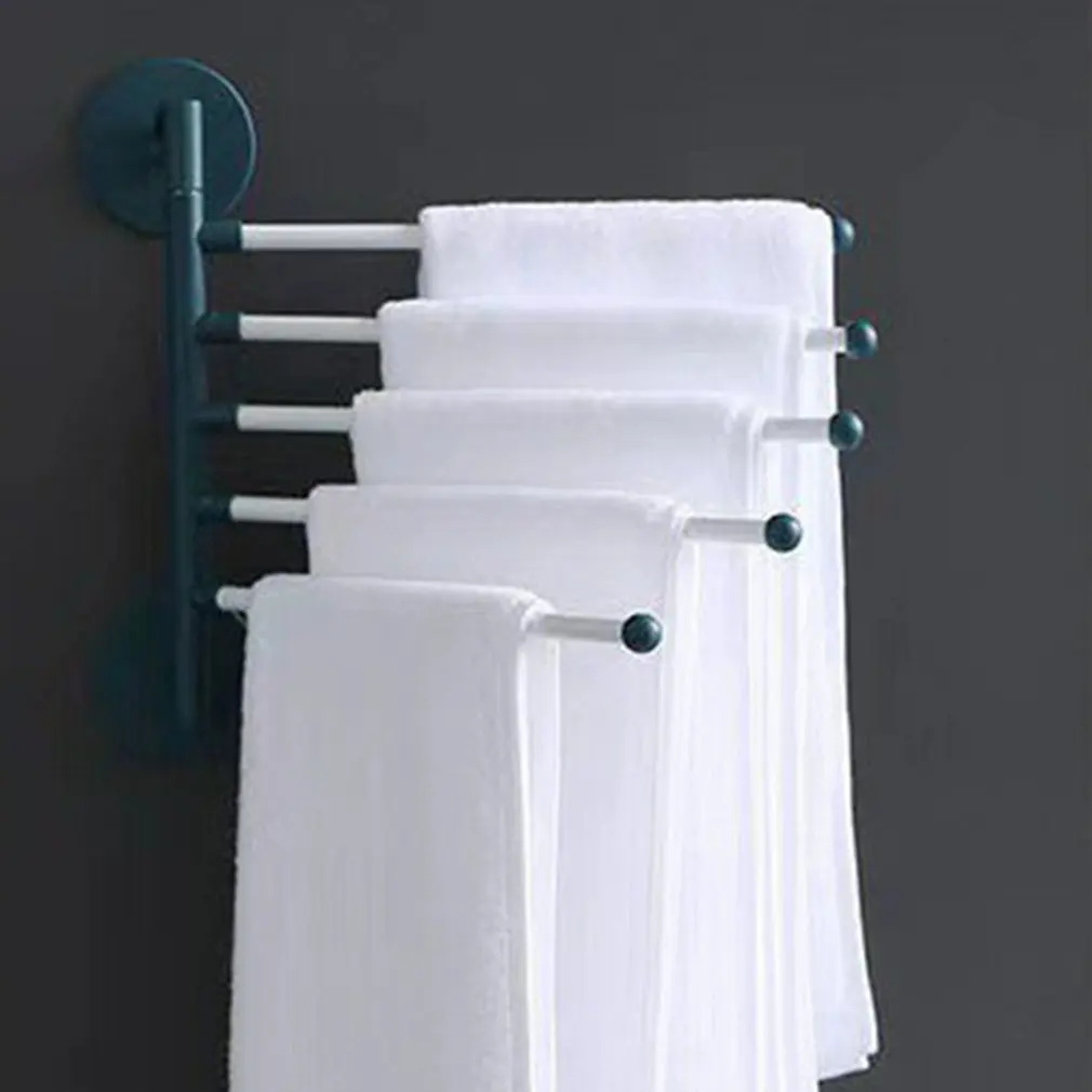 Towel Holder Multi-bar Wall Mounted Rotating Punch-free Bathroom Bath Six-layer Towel Hanger Shelf Rack Cabinet Organizer
Towel Holder Multi-bar Wall Mounted Rotating Punch-free Bathroom Bath Six-layer Towel Hanger Shelf Rack Cabinet Organizer