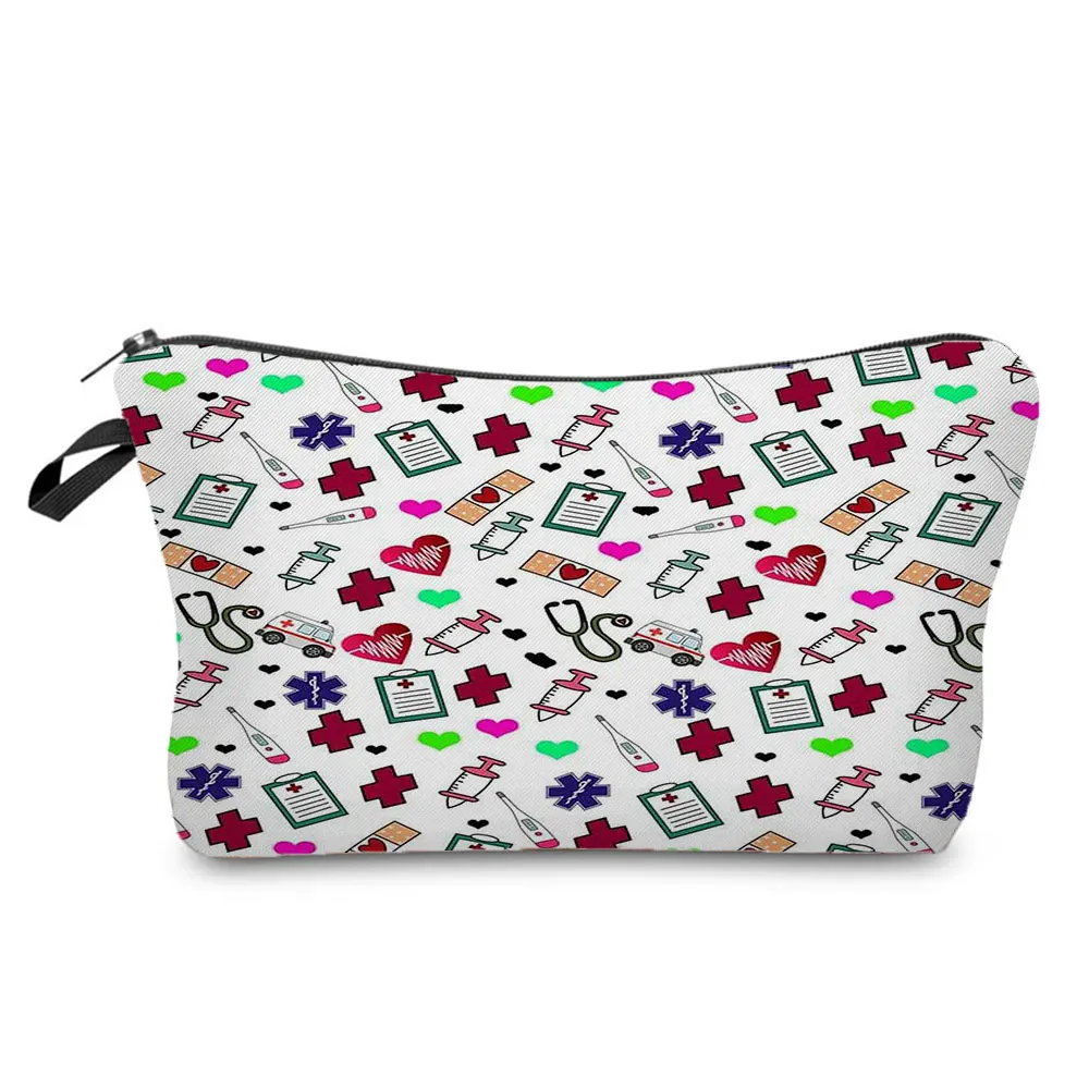 ECG Thermometer Love Printed Cosmetic Bags Lady Hot Sale Multifunction Clutch Phone Bag High Quality Fashion Storage Bag Travel
ECG Thermometer Love Printed Cosmetic Bags Lady Hot Sale Multifunction Clutch Phone Bag High Quality Fashion Storage Bag Travel