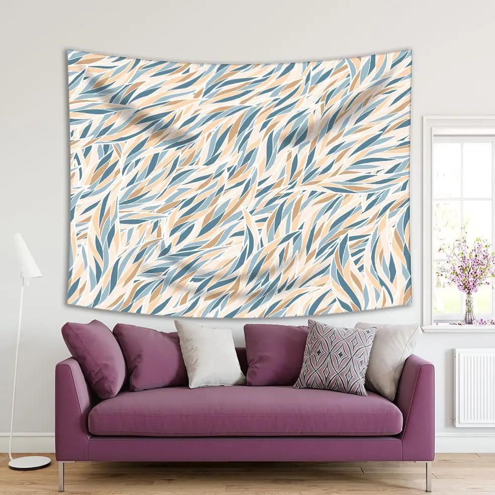 Tapestry Waves Pattern Grass Summertime Abstract Doodle Artwork Printed Blue and Orange
Tapestry Waves Pattern Grass Summertime Abstract Doodle Artwork Printed Blue and Orange