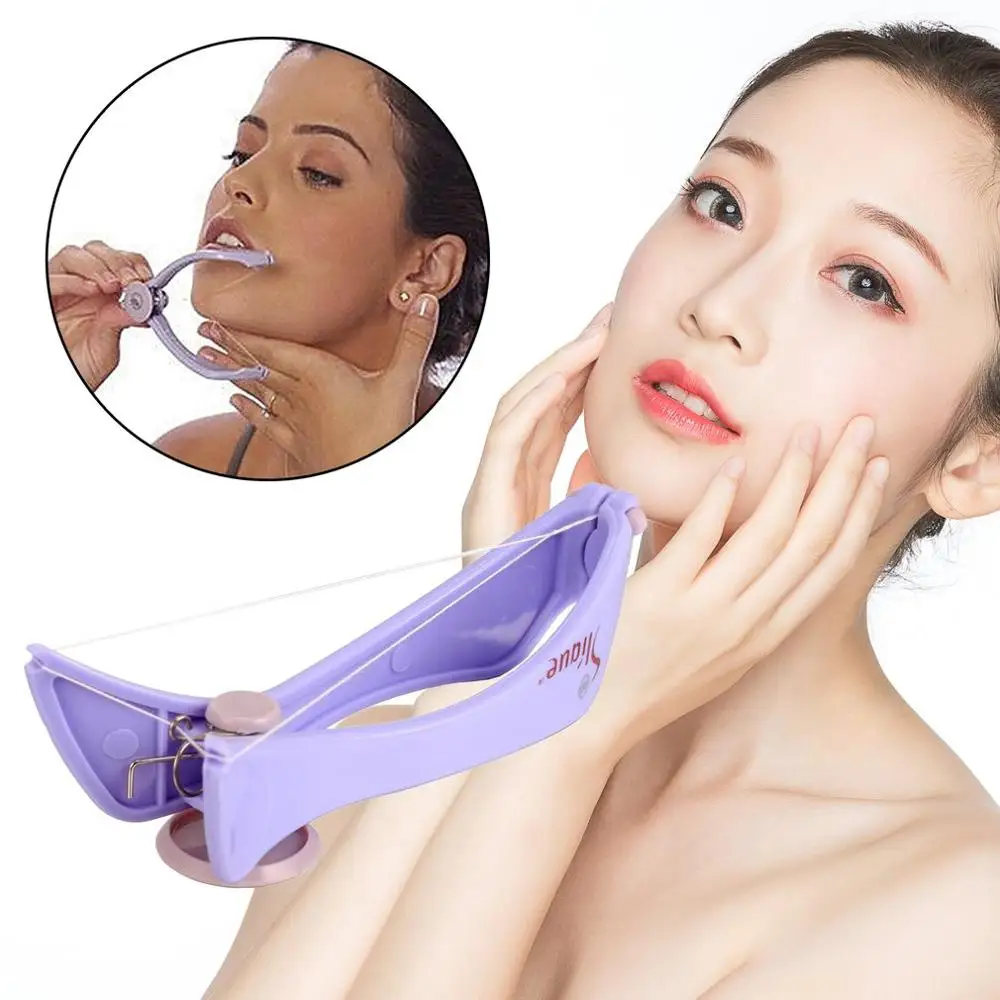 Depilator Women Facial Hair Remover Spring Threading Epilator Face Defeatherer DIY Makeup Beauty Tool for Cheeks Eyebrow
Depilator Women Facial Hair Remover Spring Threading Epilator Face Defeatherer DIY Makeup Beauty Tool for Cheeks Eyebrow