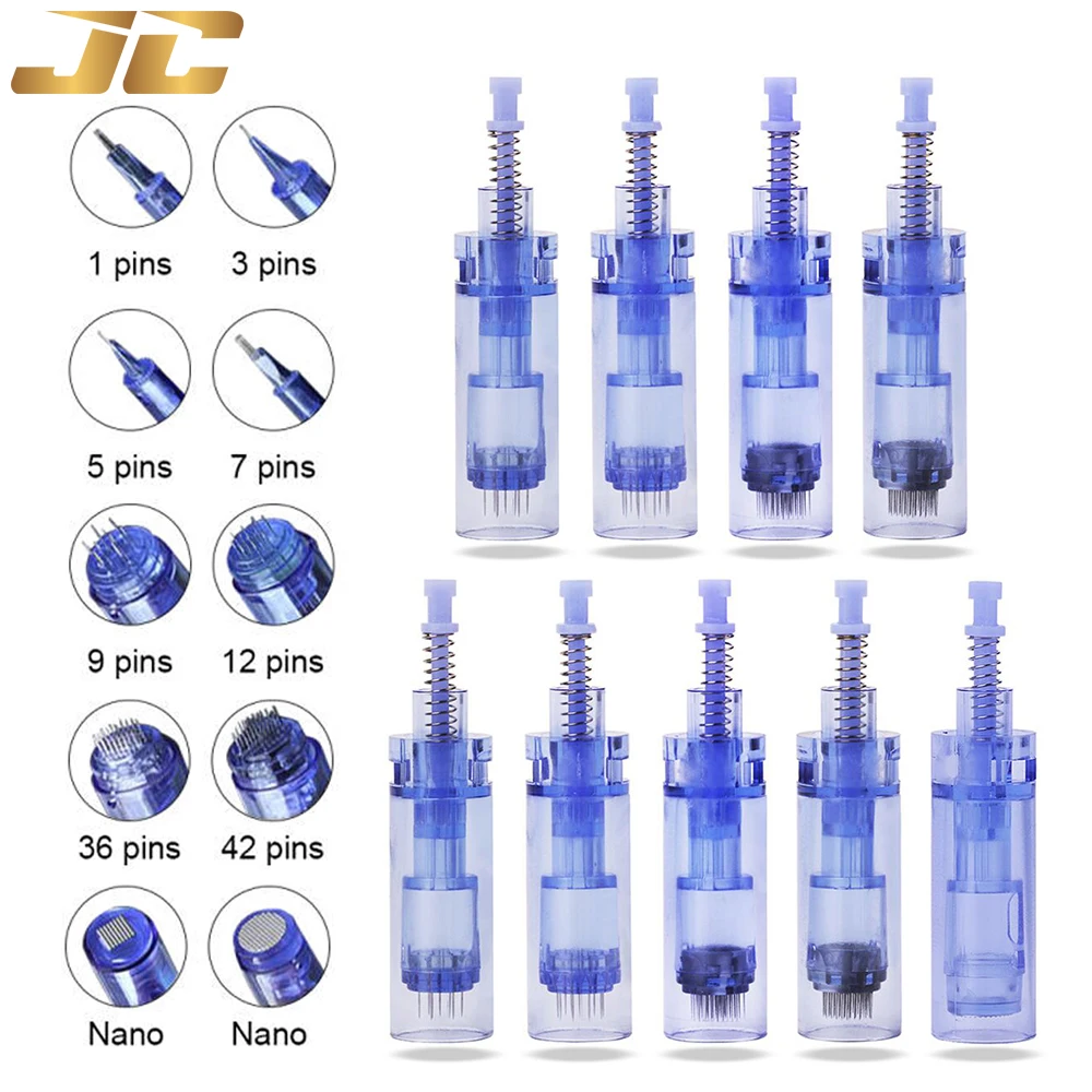 10/30/50pcs Electric Derma Pen Needle Microneedling 9/12/24/36/42 Pins Nano Pin Replacement Skin Care Micro Needles Bayonet
10/30/50pcs Electric Derma Pen Needle Microneedling 9/12/24/36/42 Pins Nano Pin Replacement Skin Care Micro Needles Bayonet