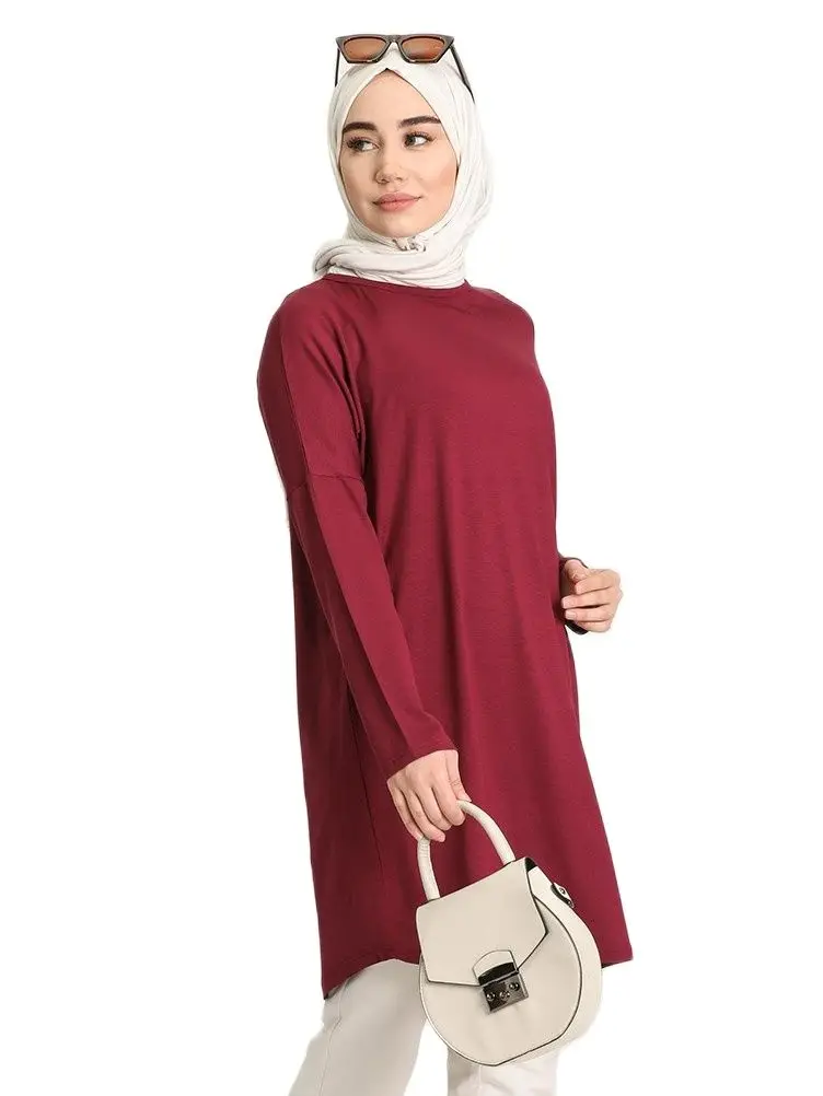 Bat Sleeve Combed Cotton Tunic Polyester Fabric Plain Unlined Zero Collar Autumn Spring Summer Winter Women Muslim Fashion Hijab
Bat Sleeve Combed Cotton Tunic Polyester Fabric Plain Unlined Zero Collar Autumn Spring Summer Winter Women Muslim Fashion Hijab