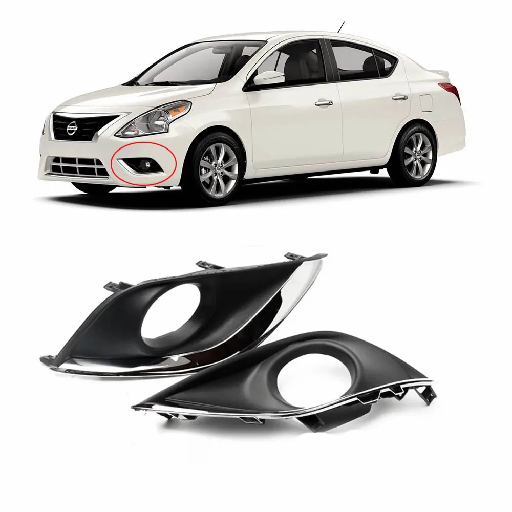 Автомобильные аксессуары корпус противотуманной фары для Nissan Sunny VERSA Sedan ALMERA N17 2014