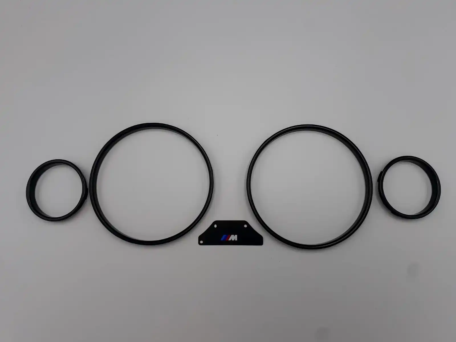 E39 E38 E53 M5 M Logo Black Cluster Silver Chrome Gauge Dash Dial Rings Bezel Trim Speedometer Tachometer
E39 E38 E53 M5 M Logo Black Cluster Silver Chrome Gauge Dash Dial Rings Bezel Trim Speedometer Tachometer