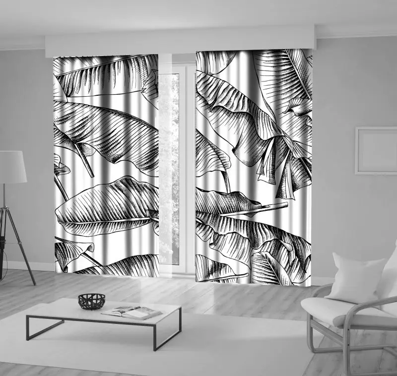 Curtain Banana Leaves Exotic Forest Nature Floral Classic Artwork Printed Black White
Curtain Banana Leaves Exotic Forest Nature Floral Classic Artwork Printed Black White