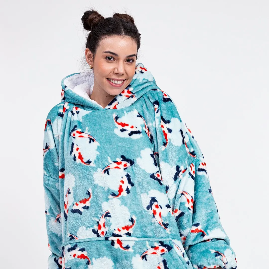 KOI'S FORTUNE blankie new season keeps men and women soft and warm blanket quilt
KOI'S FORTUNE blankie new season keeps men and women soft and warm blanket quilt