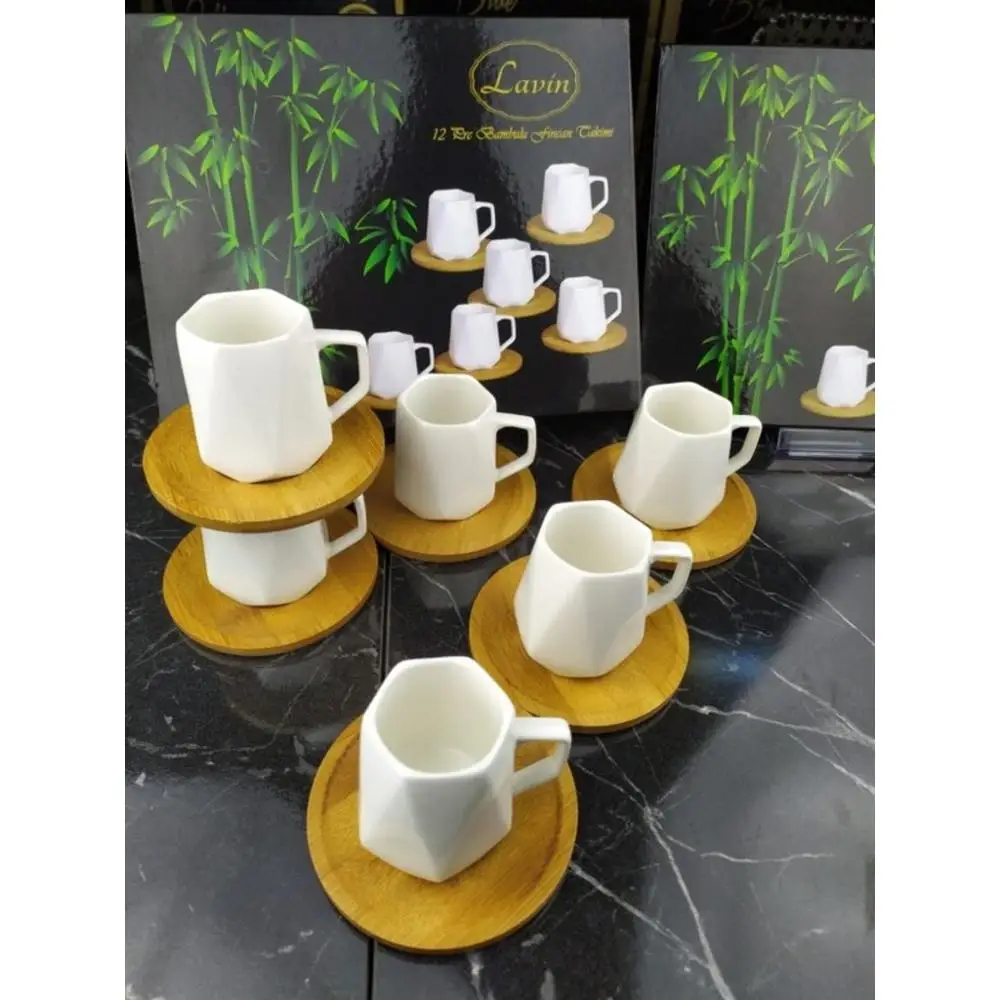 Porcelain prism Saucer White Coffee Cup Set lovely cute stylish turkish coffee espresso creative wooden saucer handmade Bamboo
Porcelain prism Saucer White Coffee Cup Set lovely cute stylish turkish coffee espresso creative wooden saucer handmade Bamboo