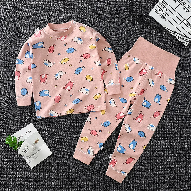 Children's Underwear Set Baby Cotton Spring And Autumn Pajamas High Waist Belly Protection Pants Baby Clothes
Children's Underwear Set Baby Cotton Spring And Autumn Pajamas High Waist Belly Protection Pants Baby Clothes