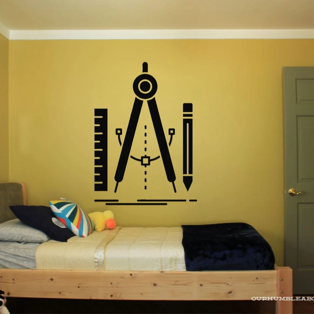Build Design Geometry Mathemathical Tool Wall Sticker Design Decal For Rooms Decor A00100
Build Design Geometry Mathemathical Tool Wall Sticker Design Decal For Rooms Decor A00100