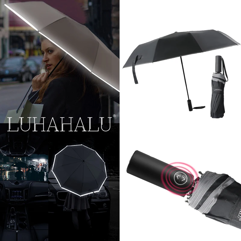 Automatic Folding Umbrella Big Size UV Windproof Women Men Large Automat Rain Umbrellas Outdoor Travel Business Black Car Paraso
Automatic Folding Umbrella Big Size UV Windproof Women Men Large Automat Rain Umbrellas Outdoor Travel Business Black Car Paraso