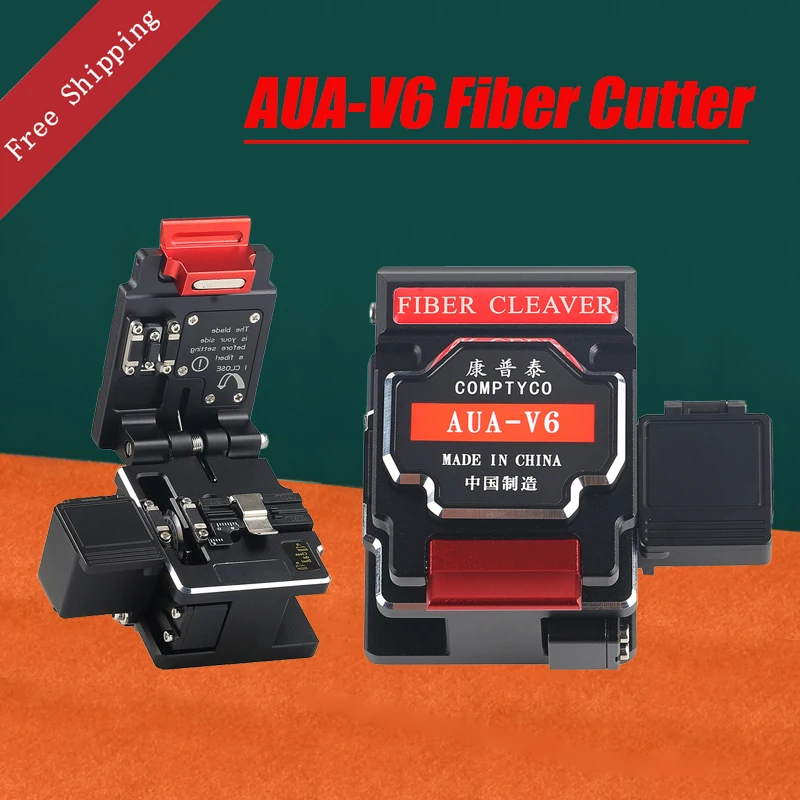 COMPTYCO High Precision AUA-V6 Fiber Cutter Cutting Machine Cutter Fiber Fusion Machine Hot Melt Knife
COMPTYCO High Precision AUA-V6 Fiber Cutter Cutting Machine Cutter Fiber Fusion Machine Hot Melt Knife
