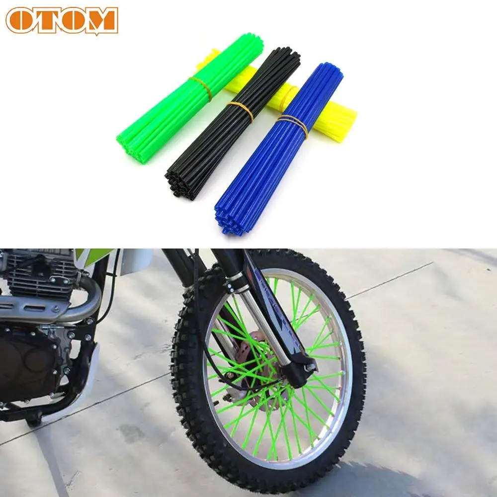OTOM 72Pcs Motorcycle Wheel Spoked Protector Wrap Rims Skin Trim Covers Pipe For KTM CRF Motocross Bicycle Bike Cool Accessories
OTOM 72Pcs Motorcycle Wheel Spoked Protector Wrap Rims Skin Trim Covers Pipe For KTM CRF Motocross Bicycle Bike Cool Accessories