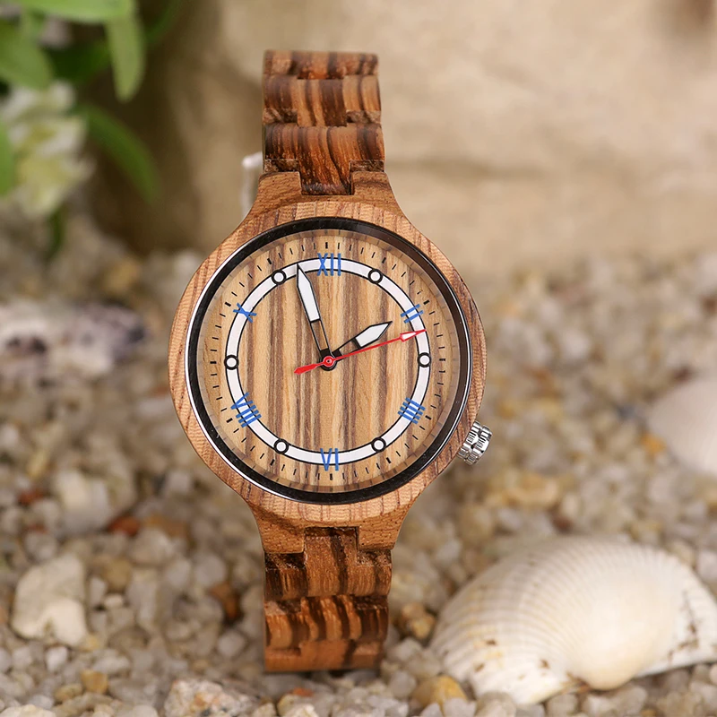 Высококачественные кварцевые часы мужские спортивные наручные с деревянным