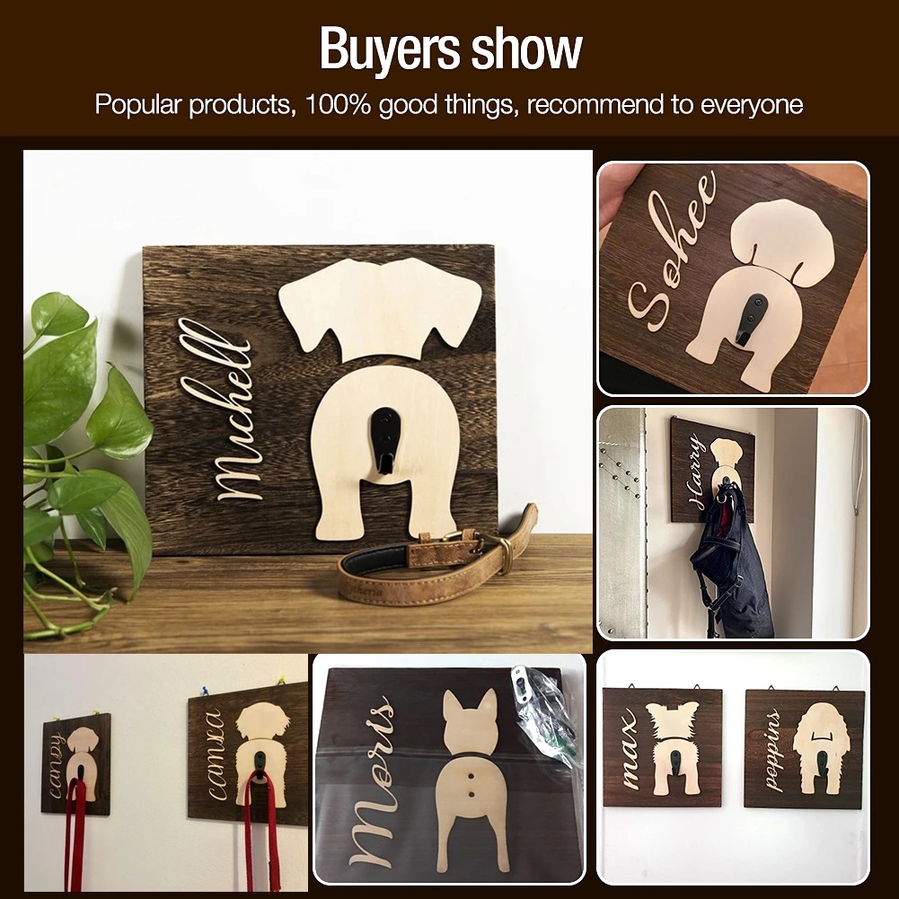 Personalized Dog Leash Holder Puppies Pet Keepsake Custom Dog Puppy Wooden Carving Ornaments Puppy For House Christmas Gift OEM
Personalized Dog Leash Holder Puppies Pet Keepsake Custom Dog Puppy Wooden Carving Ornaments Puppy For House Christmas Gift OEM