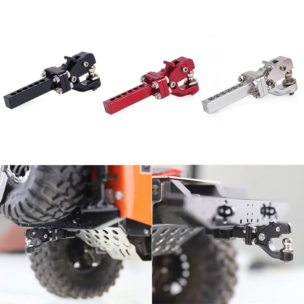 RC Car CNC Metal Tow Hook Drop Hitch Receiver for 1/10 RC Crawler TRX4 TRX-6 G63 Axial SCX10 II 90046 D90 Upgrade Parts
RC Car CNC Metal Tow Hook Drop Hitch Receiver for 1/10 RC Crawler TRX4 TRX-6 G63 Axial SCX10 II 90046 D90 Upgrade Parts