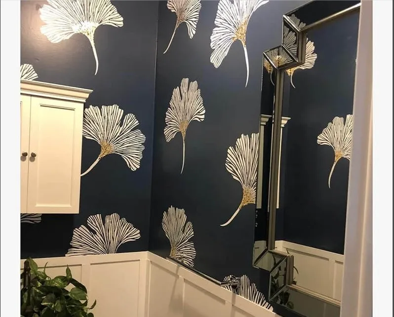 Reusable Wall Painting Chinese Ginkgo Stencils for Home Decor, Plastic Template for Painting
Reusable Wall Painting Chinese Ginkgo Stencils for Home Decor, Plastic Template for Painting