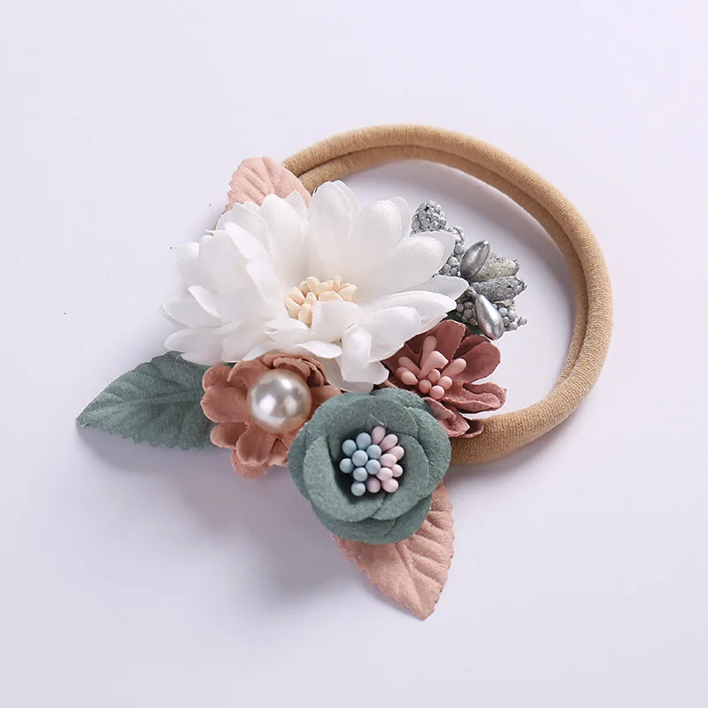 Fashion 1PC Popular Elastic Headwear Baby Headband With Pearl Flower Kids Hair Band High Quality Hair Accessories
Fashion 1PC Popular Elastic Headwear Baby Headband With Pearl Flower Kids Hair Band High Quality Hair Accessories