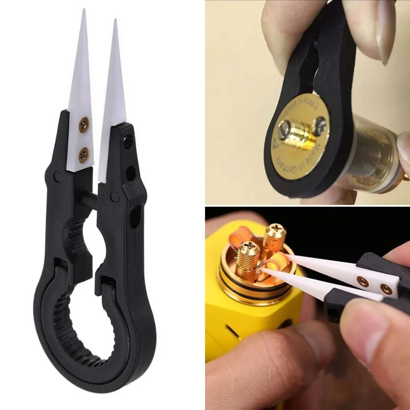 Горячая термостойкая DIY многофункциональная отвертка острый наконечник керамический Пинцет ручка из нержавеющей стали
Горячая термостойкая DIY многофункциональная отвертка острый наконечник керамический Пинцет ручка из нержавеющей стали