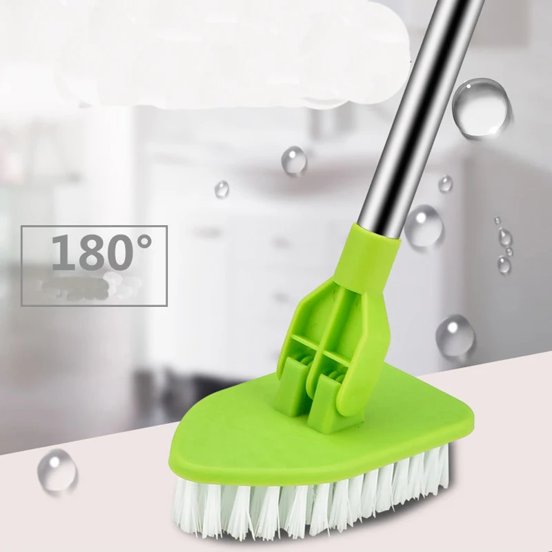 New long handle bathroom brush Aluminum adjustable Pole Tiles corner Brushes Stretchable Rotation Bathroom Floor Cleaning Tools
New long handle bathroom brush Aluminum adjustable Pole Tiles corner Brushes Stretchable Rotation Bathroom Floor Cleaning Tools