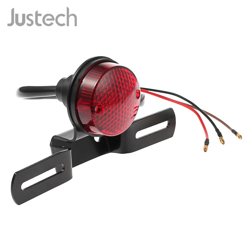 Justech Tail Light Motorcycle Bulb Retro Brake Stop License Plate For Harley Chopper Cafe Super Bright 5W Light Lamp 12V
Justech Tail Light Motorcycle Bulb Retro Brake Stop License Plate For Harley Chopper Cafe Super Bright 5W Light Lamp 12V