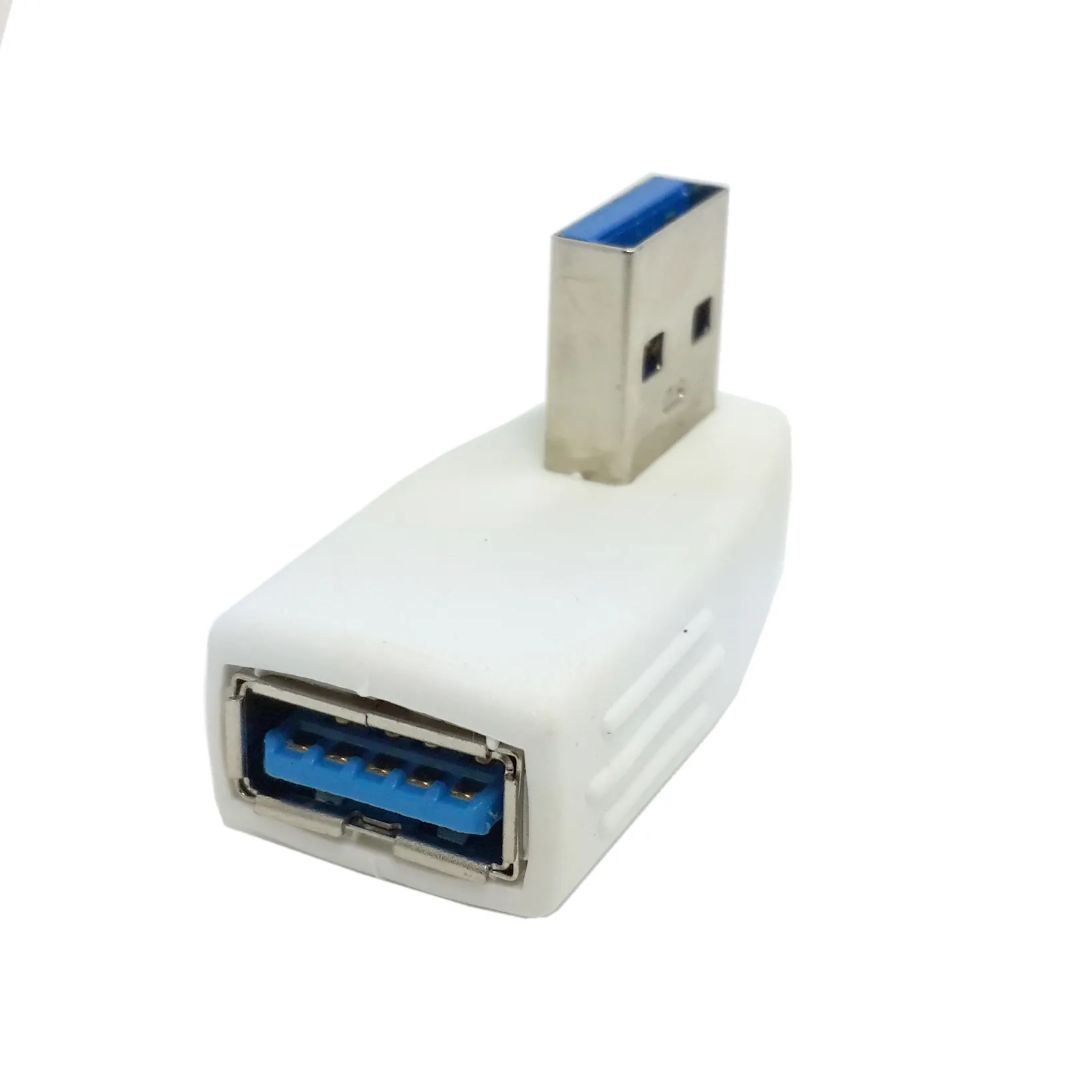 CYSM Vertical Left Angled 90 Degree USB 3.0 Adapter A Male to Female Extension White
CYSM Vertical Left Angled 90 Degree USB 3.0 Adapter A Male to Female Extension White