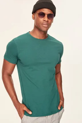 Green Presser Men's T-Shirt - Short Sleeve Neck Cotton TMNSS19BO0001 Erkek Giyim Moda 2021 Yaz İlkbahar Erkek Üst T-Shirt
Green Presser Men's T-Shirt - Short Sleeve Neck Cotton TMNSS19BO0001 Erkek Giyim Moda 2021 Yaz İlkbahar Erkek Üst T-Shirt