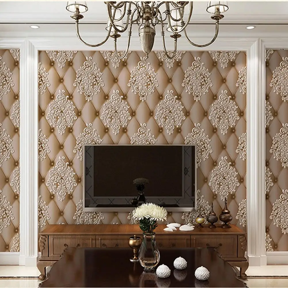 Luxury Faux Paper Papel De Pa Imation Leather 3d Wallpaper For Wall Living Room Bedroom Wall Paper Roll Background Wallcoverings
Luxury Faux Paper Papel De Pa Imation Leather 3d Wallpaper For Wall Living Room Bedroom Wall Paper Roll Background Wallcoverings
