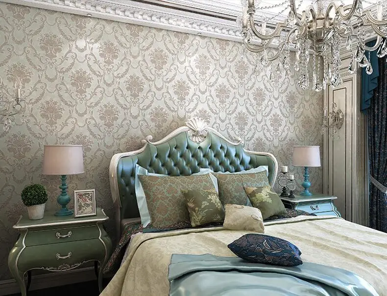 Living Three-dimensional Embossed European Wallpaper Luxury 3d Room Bedroom Tv Background Wall Non-woven Damascus Wallpaper
Living Three-dimensional Embossed European Wallpaper Luxury 3d Room Bedroom Tv Background Wall Non-woven Damascus Wallpaper