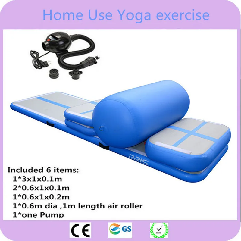 Free Shipping 6 Pieces(4 Mat+1 Roller+1 Pump)inflatable Home Gym Equipment Air Track Training Set / Air Gym Mat For Home Edition
Free Shipping 6 Pieces(4 Mat+1 Roller+1 Pump)inflatable Home Gym Equipment Air Track Training Set / Air Gym Mat For Home Edition