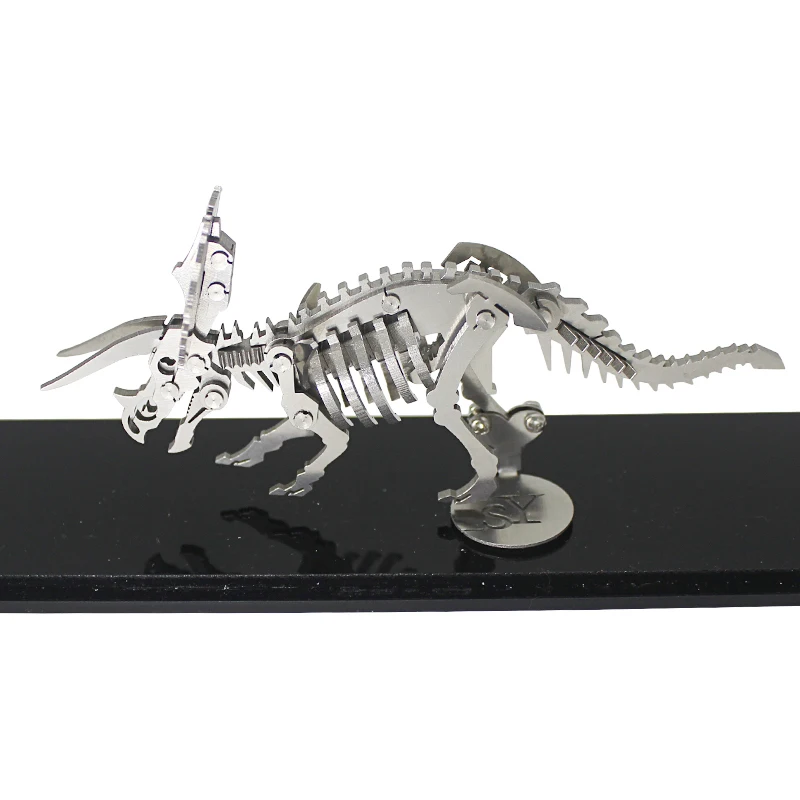 Triceratops 3D Steel Metal Joint Mobility Miniature Model Kits Puzzle Toys Children Boy Splicing Hobby Building
Triceratops 3D Steel Metal Joint Mobility Miniature Model Kits Puzzle Toys Children Boy Splicing Hobby Building