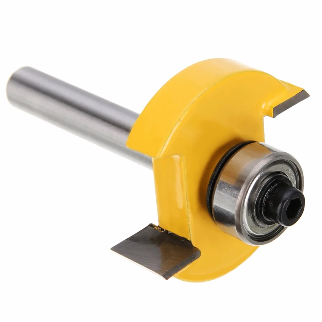 1pcs 3/8" T-slot Slotting & Rabbeting Wood Cutter Engraving Knife 1/4" Shank Router Bit Woodworking Milling Cutter Cutting Tool
1pcs 3/8" T-slot Slotting & Rabbeting Wood Cutter Engraving Knife 1/4" Shank Router Bit Woodworking Milling Cutter Cutting Tool