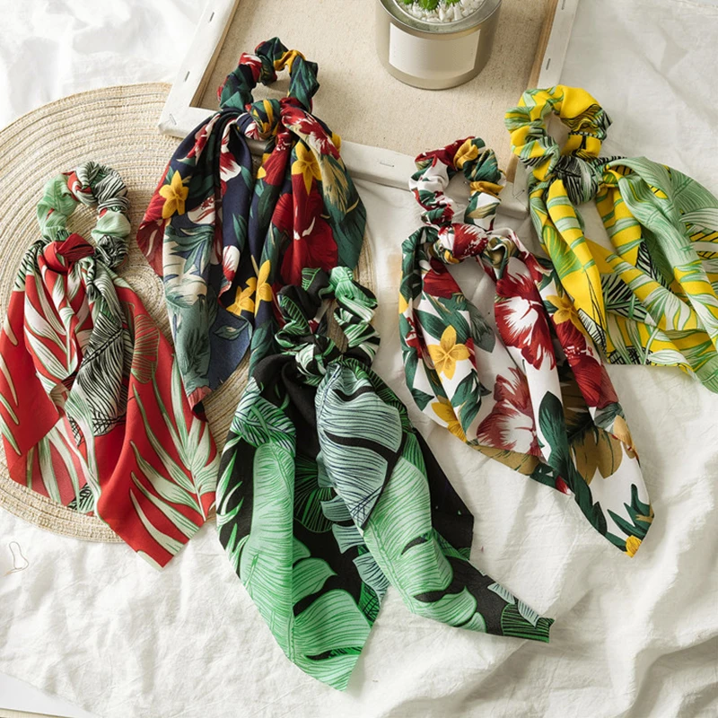 Fashion Flower stripe Hair Band Women Hair Ties Bow Scrunchie Girls Scarf Rubber Hair Rope New Hair Accessories
Fashion Flower stripe Hair Band Women Hair Ties Bow Scrunchie Girls Scarf Rubber Hair Rope New Hair Accessories