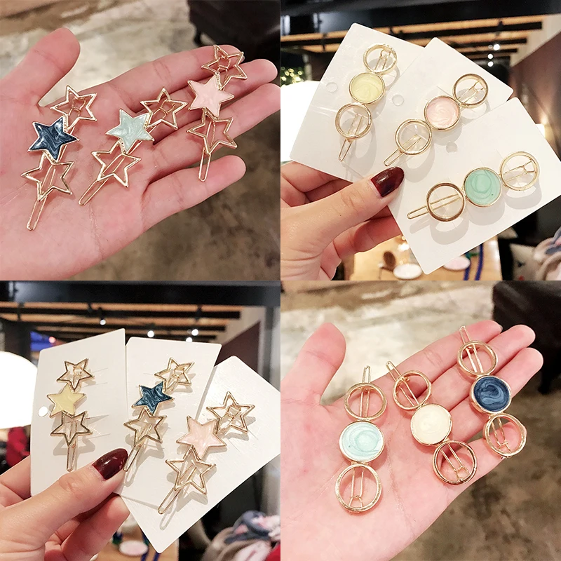 Sale 2019 Acetate Star Round Women Hair Clip Headwear Hairpin Barrette Headband Alloy Girls Hair Accessories
Sale 2019 Acetate Star Round Women Hair Clip Headwear Hairpin Barrette Headband Alloy Girls Hair Accessories