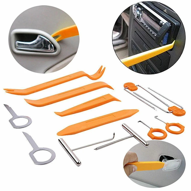 4/12 Pcs Portable Car Radio Tool Dash Audio Removal Installation Tool Cookware Repair Tool Panel Door Clip Panel Trim
4/12 Pcs Portable Car Radio Tool Dash Audio Removal Installation Tool Cookware Repair Tool Panel Door Clip Panel Trim