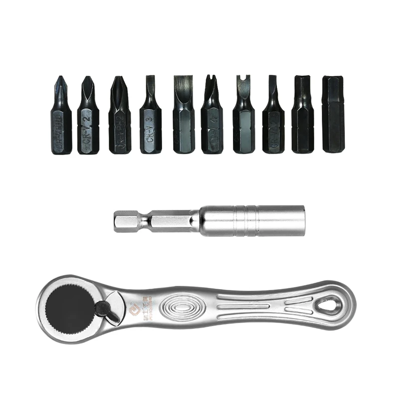 Hot Penggong 12Pcs Mini Ratchet Wrench Close Quarter Adjustable Wrench Ratcheting Screwdriver Bits Set With 1/4 Drive Tool Set
Hot Penggong 12Pcs Mini Ratchet Wrench Close Quarter Adjustable Wrench Ratcheting Screwdriver Bits Set With 1/4 Drive Tool Set