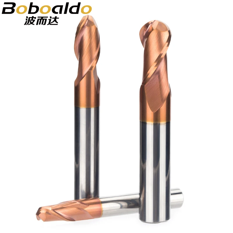 Boboaldo 1PC HRC55 Ultrafine Tungsten Carbide Cutter CNC Tool Alloy Coating End Mill 2 Flutes Ball Milling Cutter Steel Copper
Boboaldo 1PC HRC55 Ultrafine Tungsten Carbide Cutter CNC Tool Alloy Coating End Mill 2 Flutes Ball Milling Cutter Steel Copper