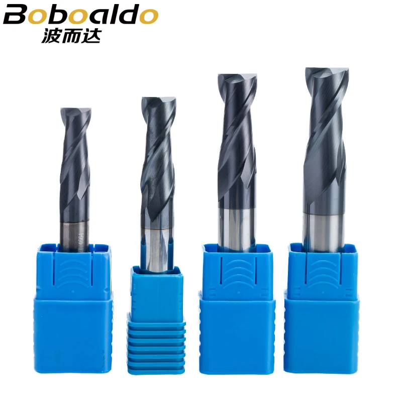 Boboaldo 1PC 2 flutes Solid Carbide End Mill CNC Milling Cutter HRC45 Tungsten steel TiAIN Coat router bits for CNC machine
Boboaldo 1PC 2 flutes Solid Carbide End Mill CNC Milling Cutter HRC45 Tungsten steel TiAIN Coat router bits for CNC machine