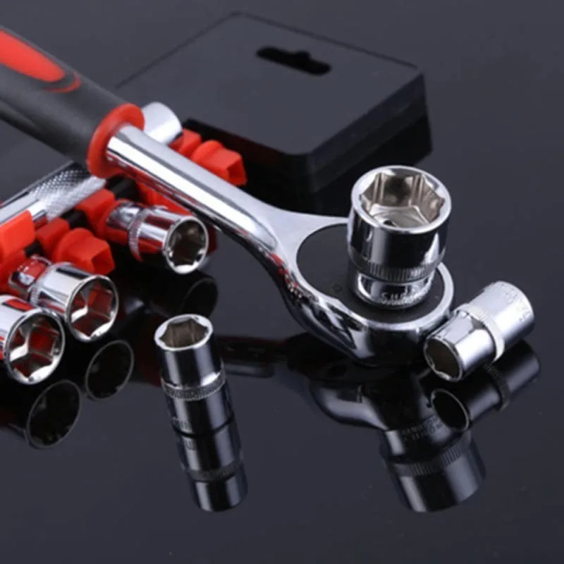12 Pieces Of 1/4 Inch Set Ratchet Handle Wrench Extension Rod Combination Sheet Metal Tool Set Automobile Maintenance Tools
12 Pieces Of 1/4 Inch Set Ratchet Handle Wrench Extension Rod Combination Sheet Metal Tool Set Automobile Maintenance Tools