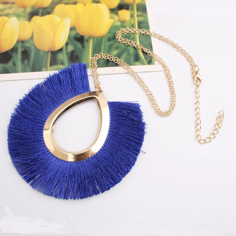 Sale Vintage Red Blue Long Necklace For Women Tassel Pendant Sweater Chain Clothing Accessories Fashion Jewelry
Sale Vintage Red Blue Long Necklace For Women Tassel Pendant Sweater Chain Clothing Accessories Fashion Jewelry